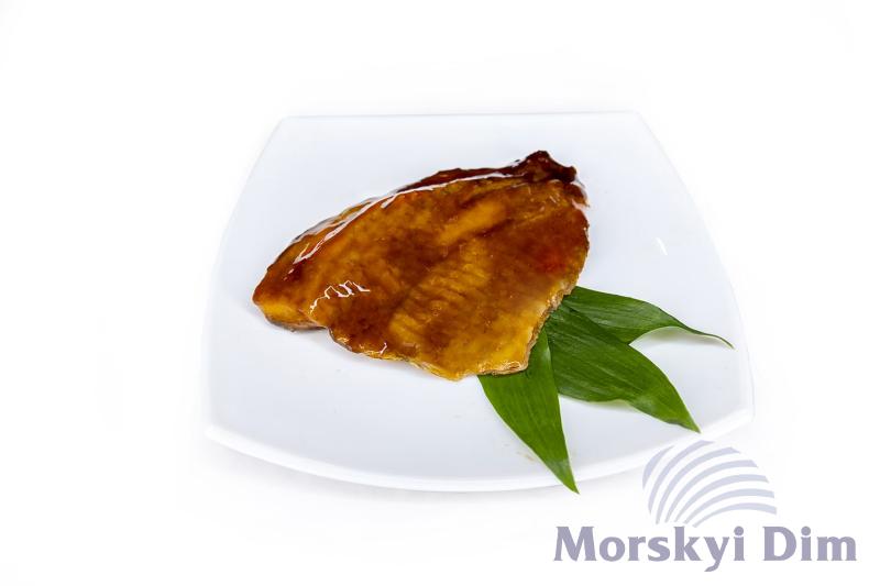 Fillet (Telapia) in Unagi sauce fried, JS Fillet (Telapia) in Unagi sauce fried, JS