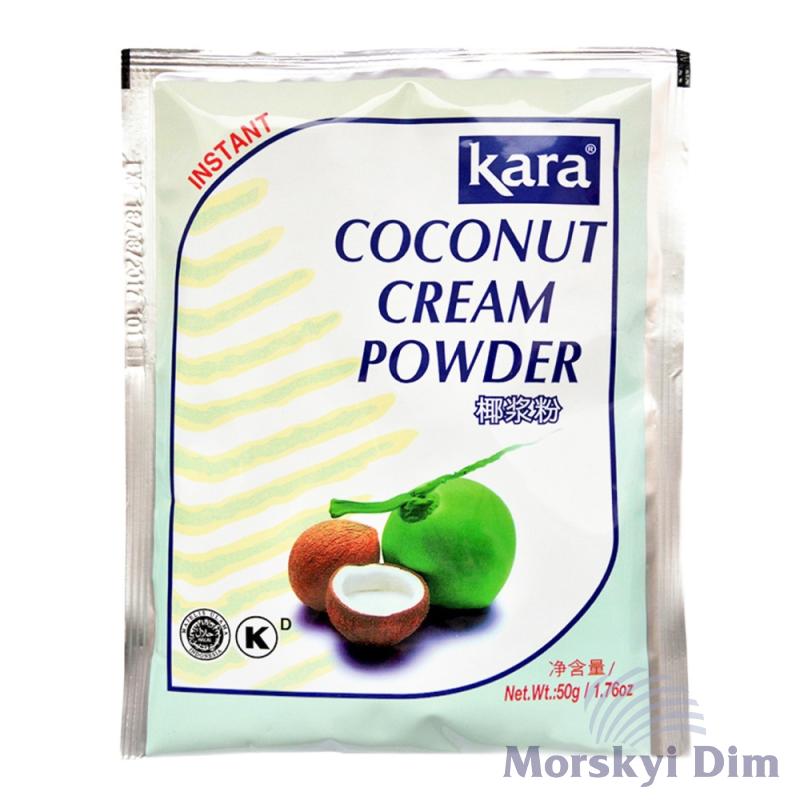 Вершки кокосові сухі, Kara, 50 г