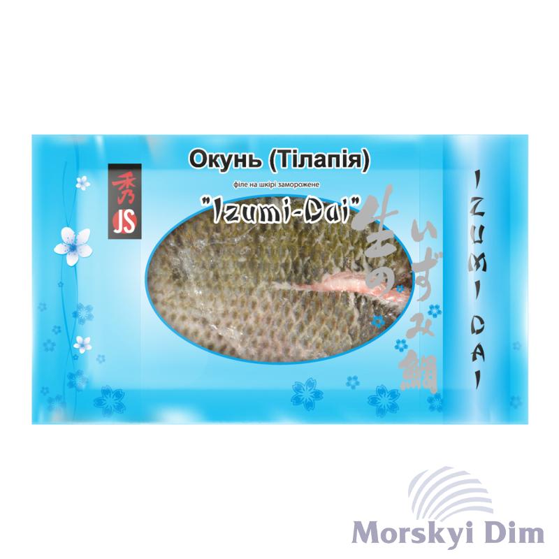 Perch (Telapia) fillet on the skin "Izumi-dai" 5-7 OZ, JS, 10kg