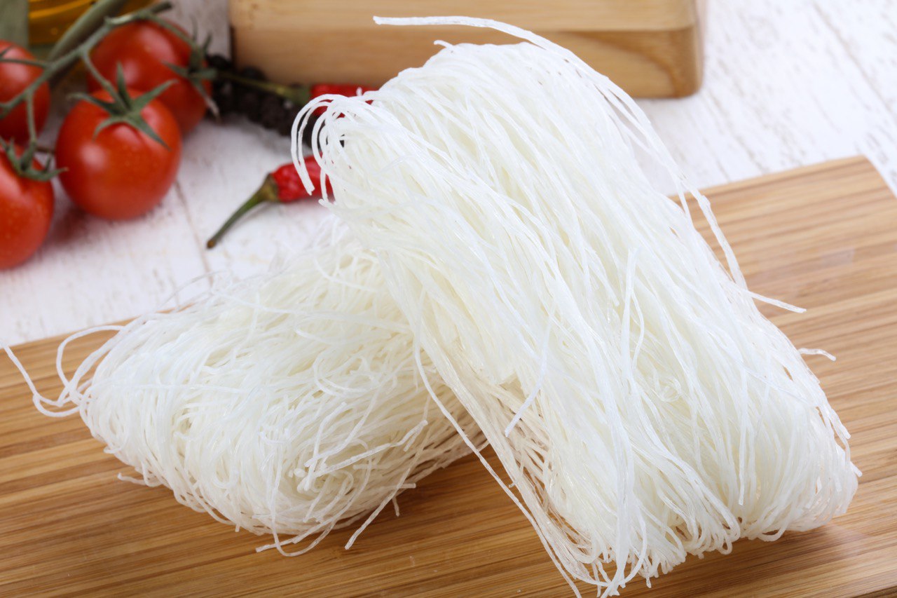Funchoza, crystal noodles, bean noodles