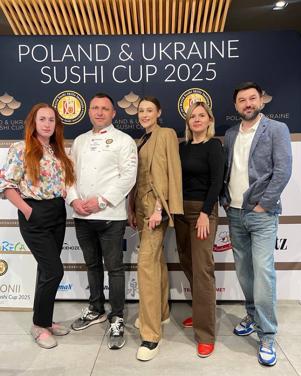 The Sea House team at the Poland & Ukraine Sushi Cup 2025