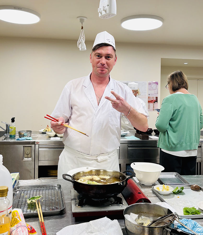 Шеф-кухар Морського Дому на навчанні в Японії