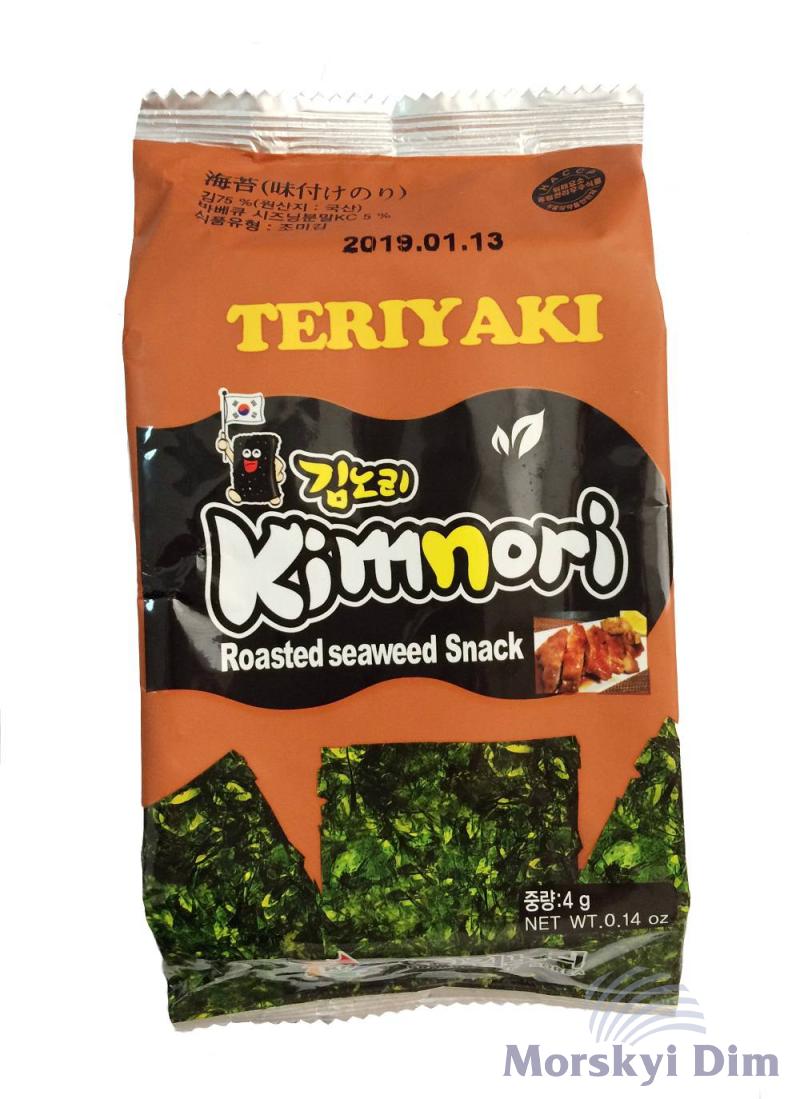 Чипси Норі Теріякі, Kimnori, 4г