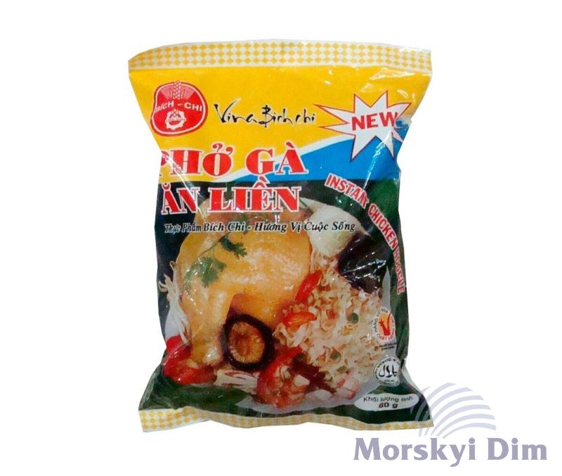 Локшина рисова зі смаком курки, BICH-CHI, 60г