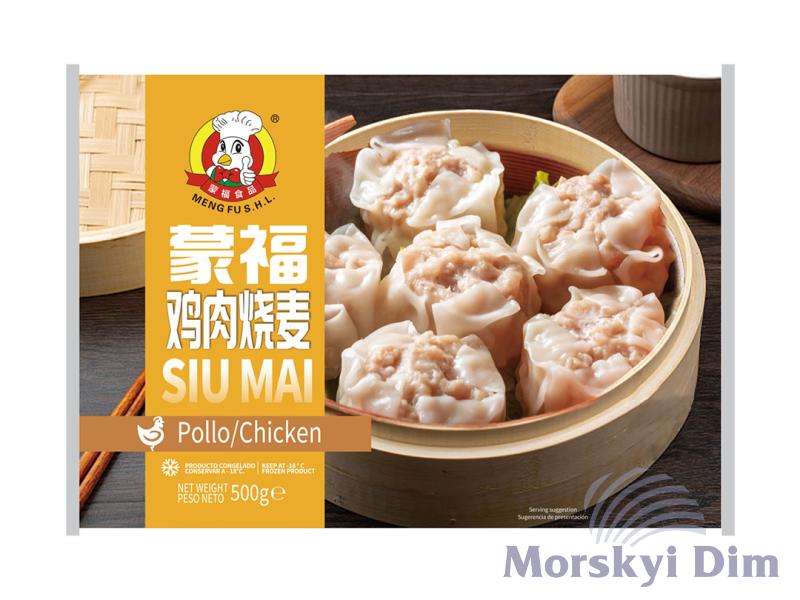 Шумаї з куркою заморожені, 500 г, MengFu