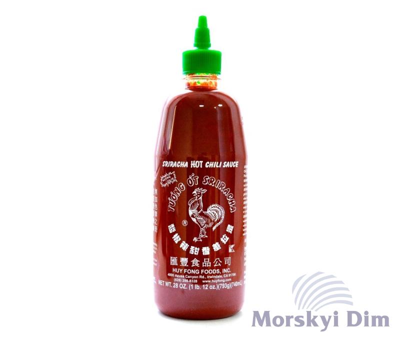 Соус Sriracha (шрірача) чилі гострий, HUY FONG, 793г